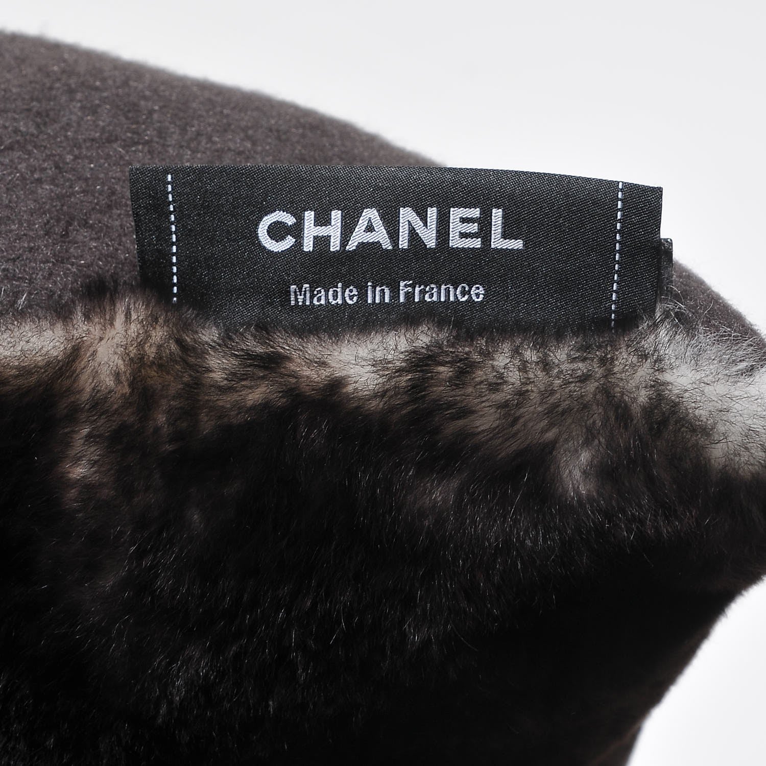 Chanel Orylag Cashmere CC Pillow Brown 3 of 4