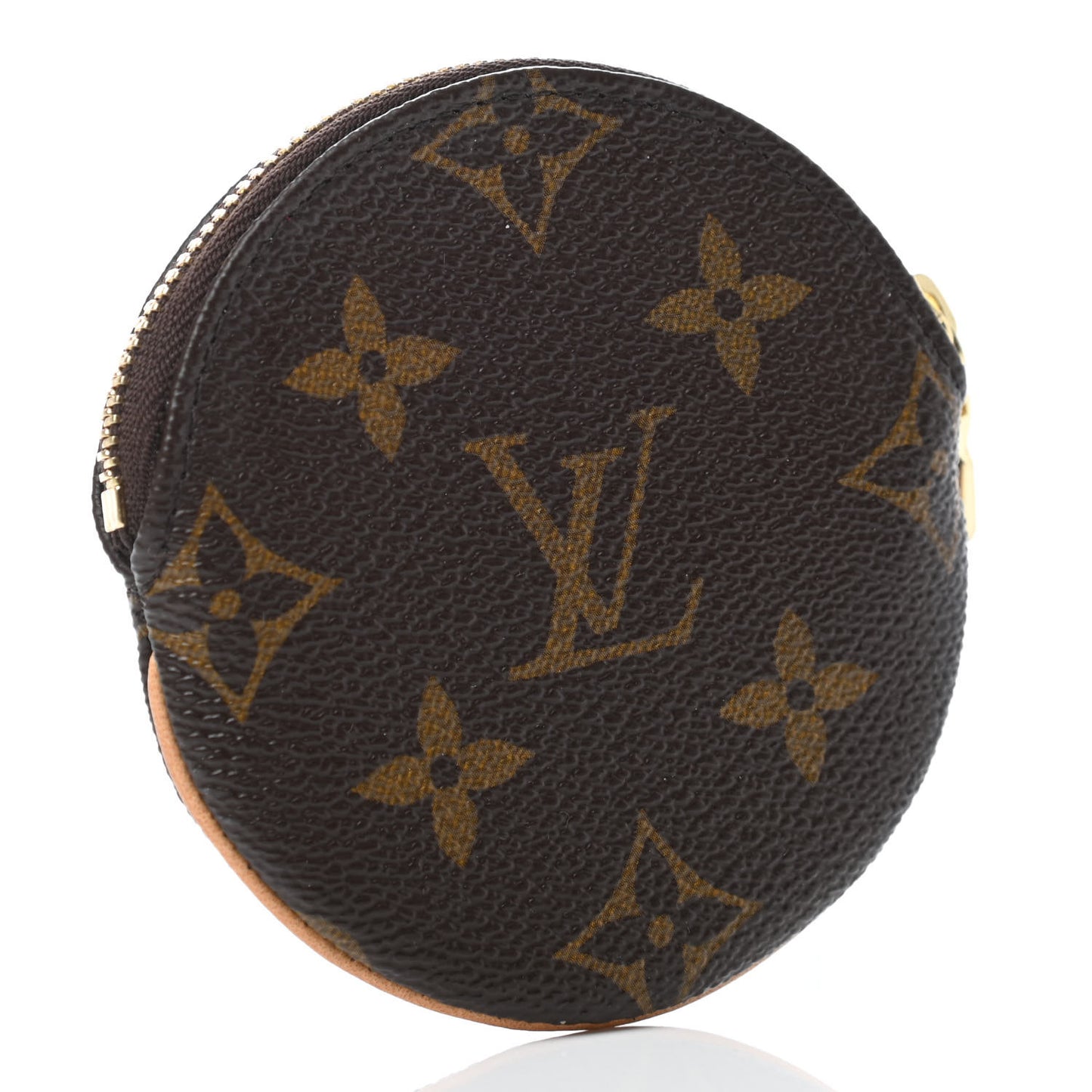 Monogram Round Coin Purse