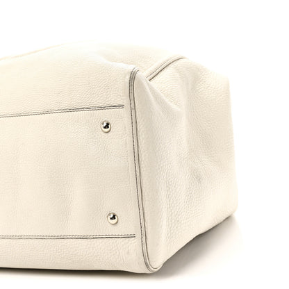 Gucci Pebbled Calfskin Large Soho Shoulder Bag Off White 9 of 12