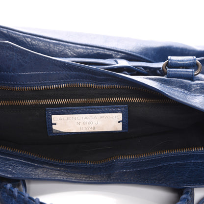 Balenciaga Agneau Classic Hardware City Bleu Mineral 7 of 8