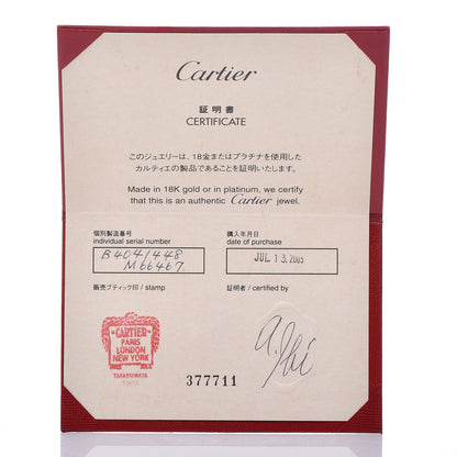 Cartier 18K Yellow Gold Hearts and Symbols Ring 48 4.5 5 of 5