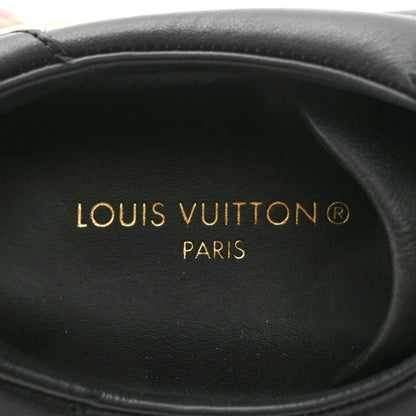 Louis Vuitton Calfskin Time Out Sneakers 37.5 Black 6 of 8