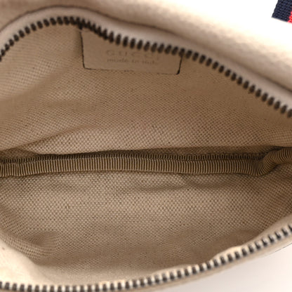 Gucci Grained Calfskin Small Logo Belt Bag White 5 of 11