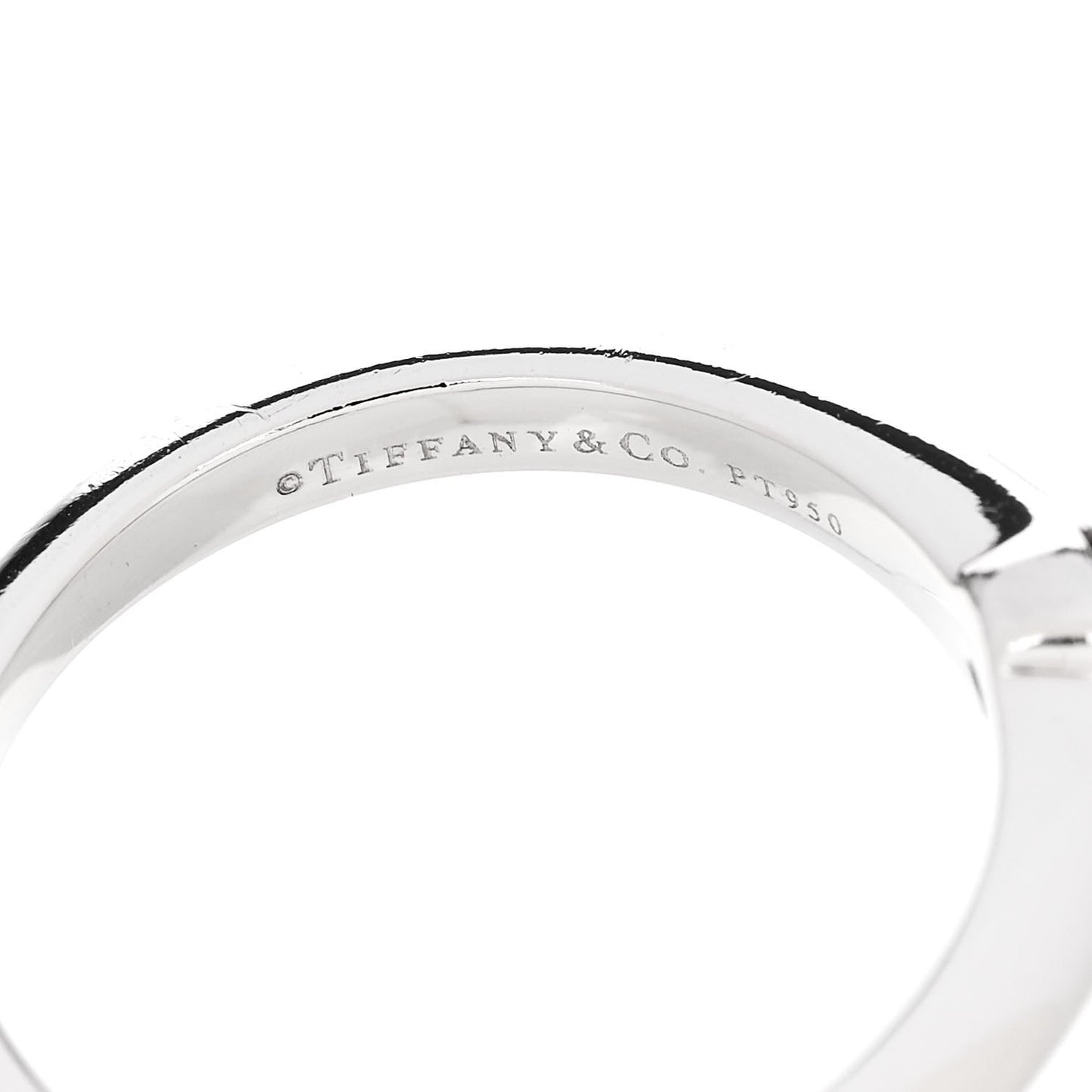 Platinum Diamond .53ct Solitaire Engagement Ring 49 5