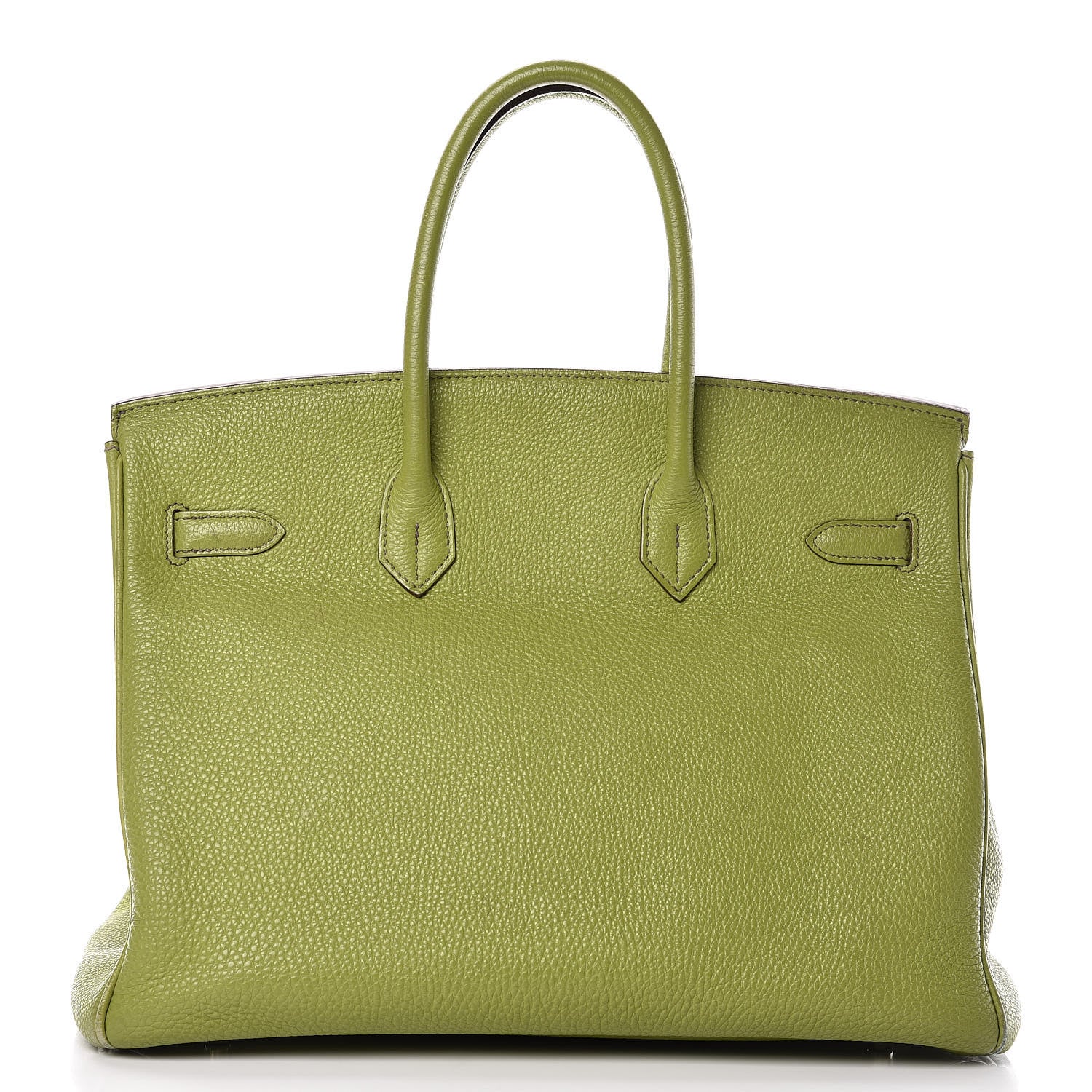 Hermes Togo Birkin 35 Vert Anis 4 of 53