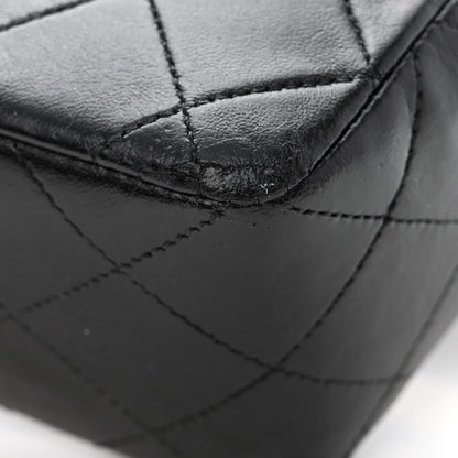 Chanel Lambskin Quilted Small Double Flap Black 12 of 13
