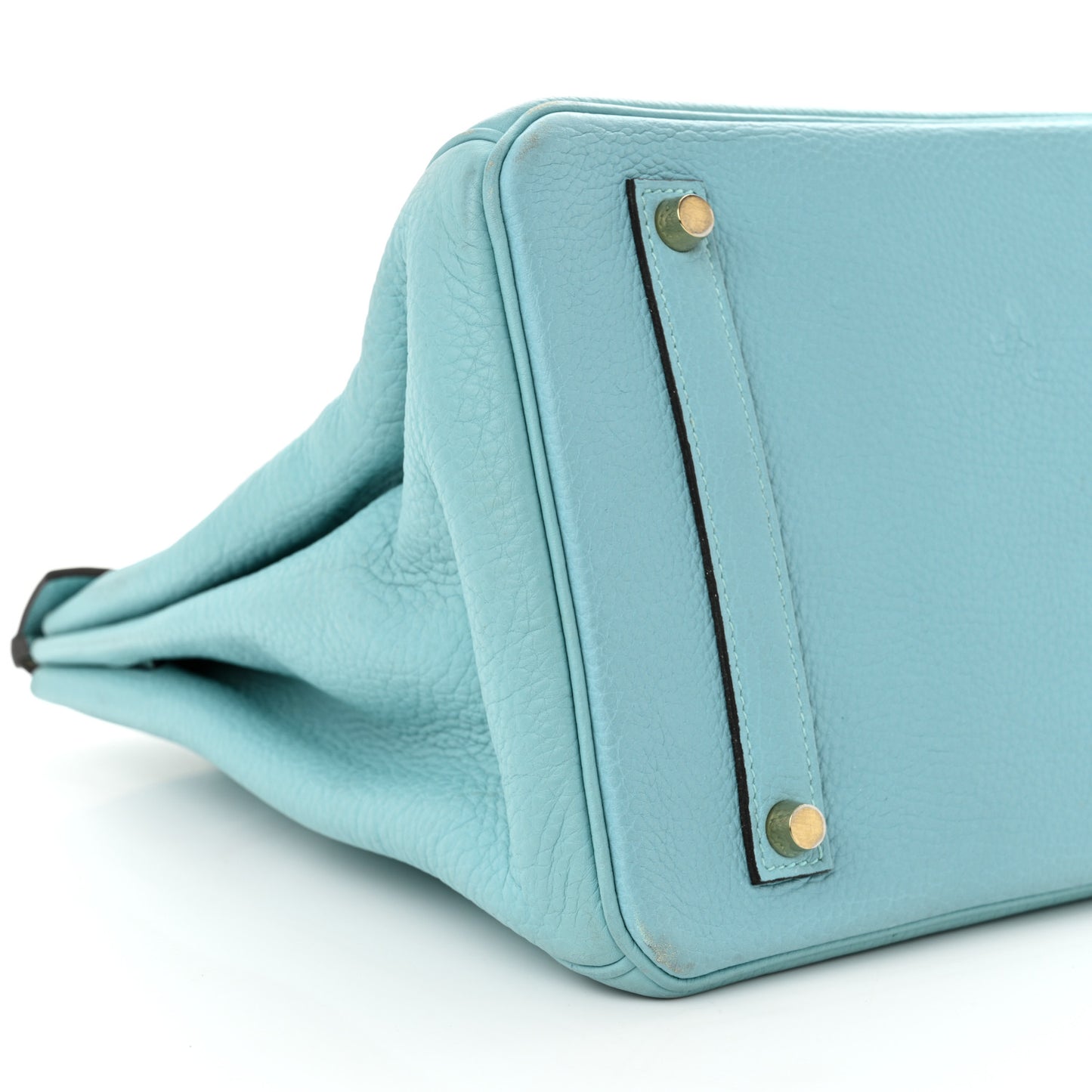 Taurillon Clemence BIRKIN 35  Bleu Atoll
