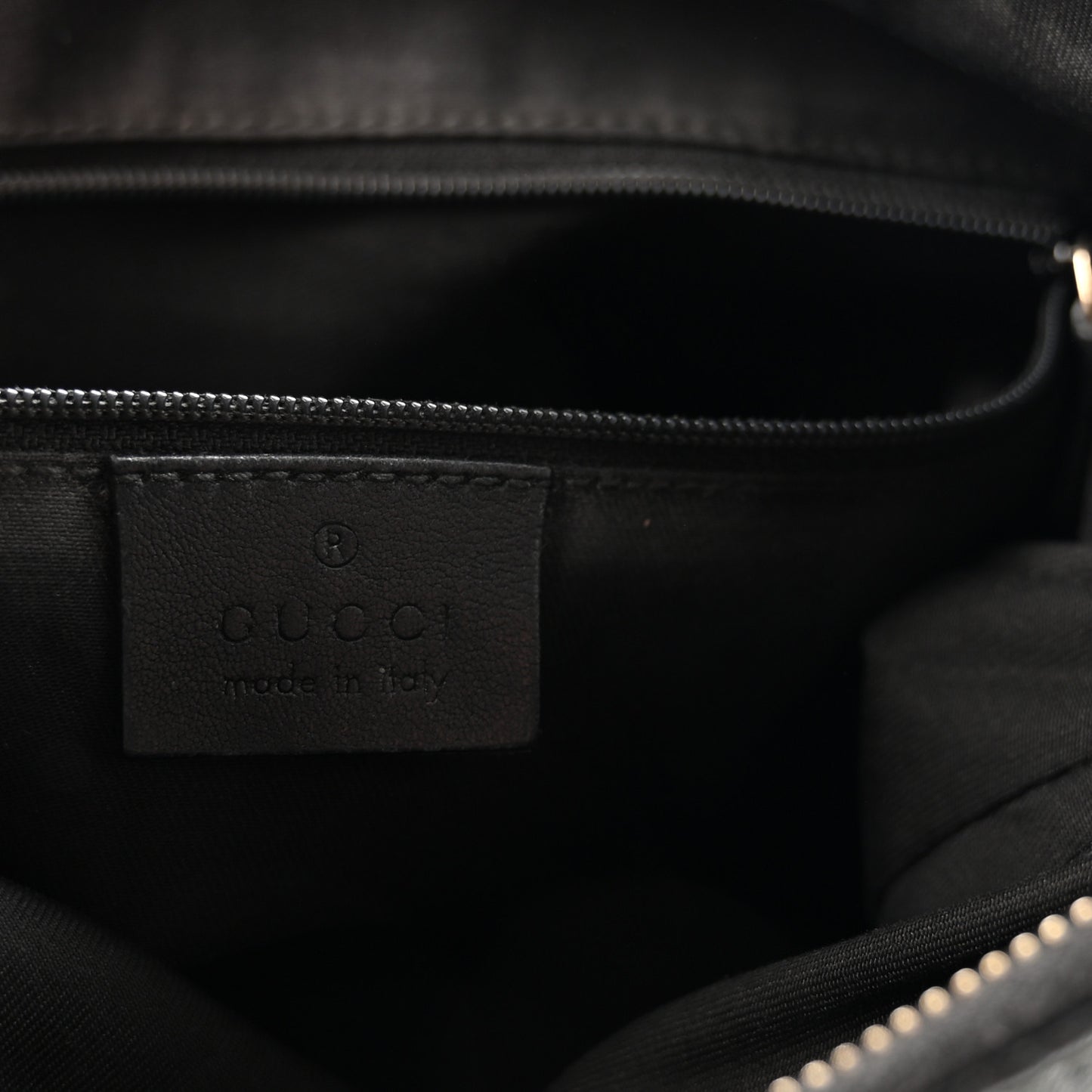 Monogram Large D Ring Hobo Black