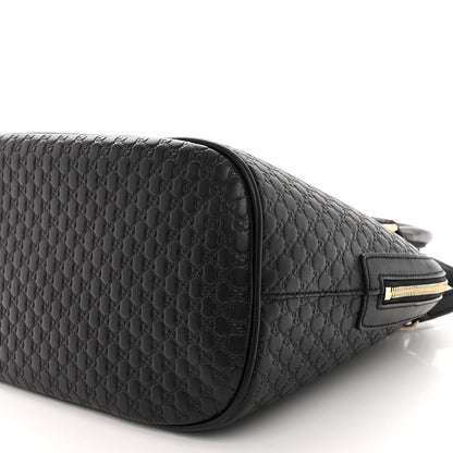 Gucci Microguccissima Medium Dome Bag Black 10 of 10