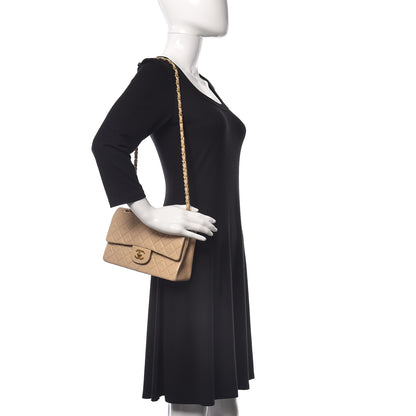 Chanel Lambskin Quilted Small Double Flap Beige 2 of 18