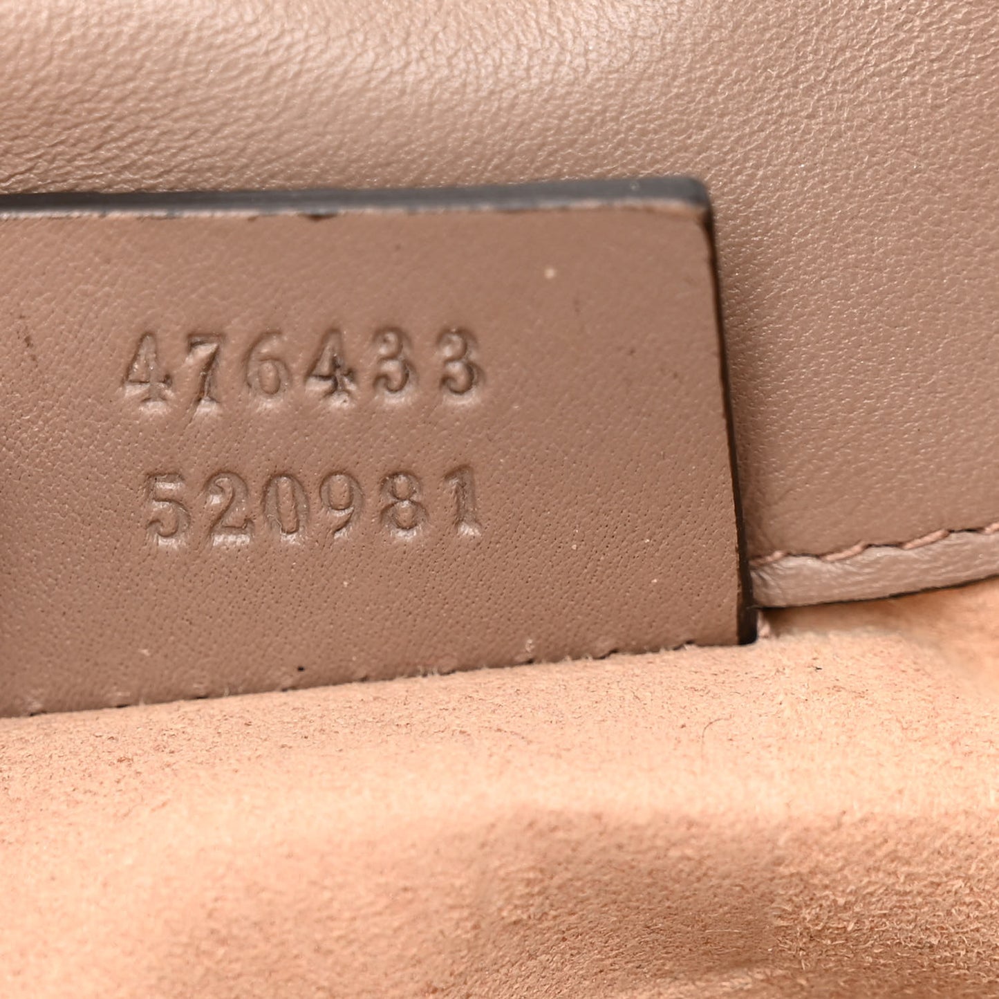 Calfskin Matelasse Super Mini GG Marmont Shoulder Bag Porcelain Rose