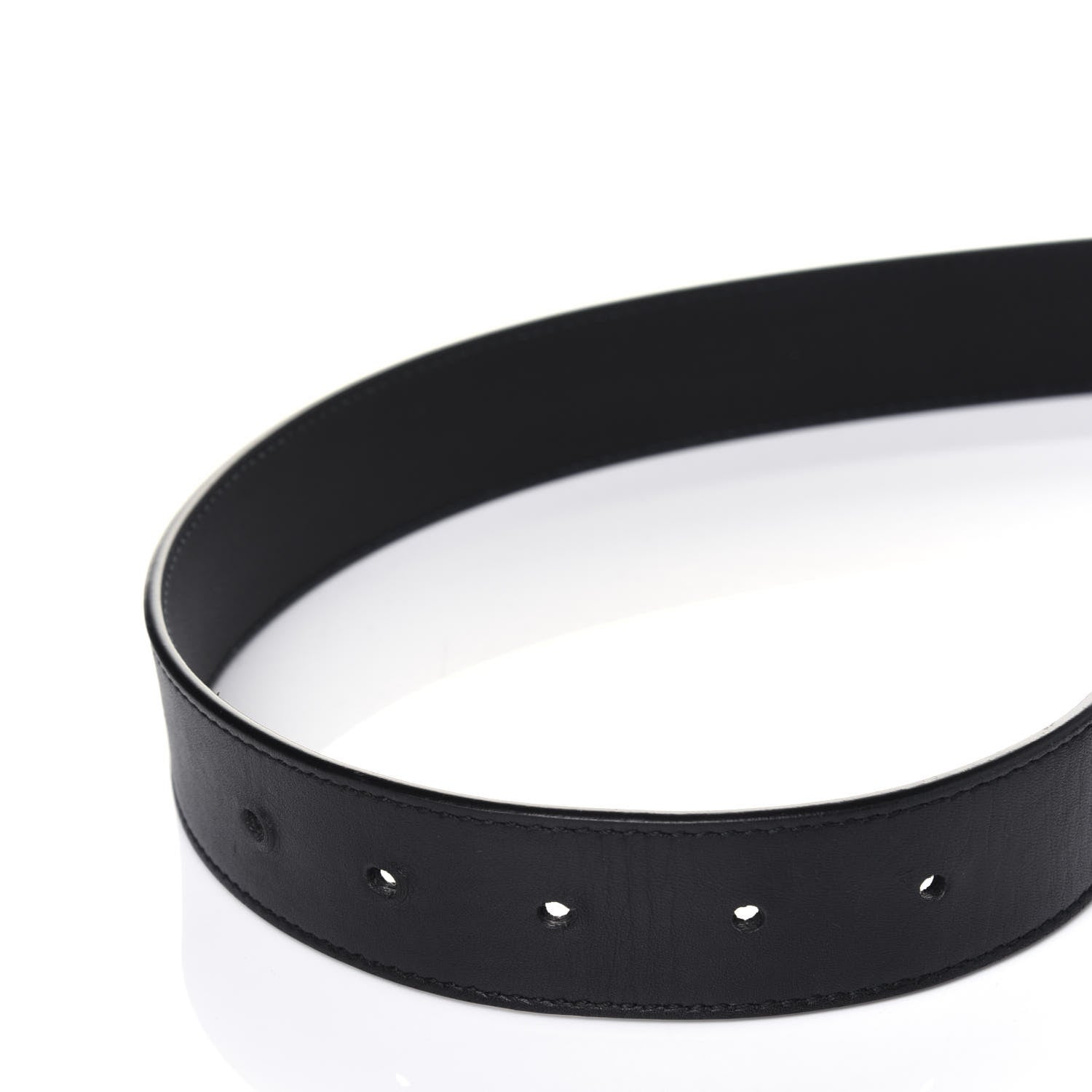 Gucci Calfskin Double G 30mm Belt 100 40 Black 7 of 11