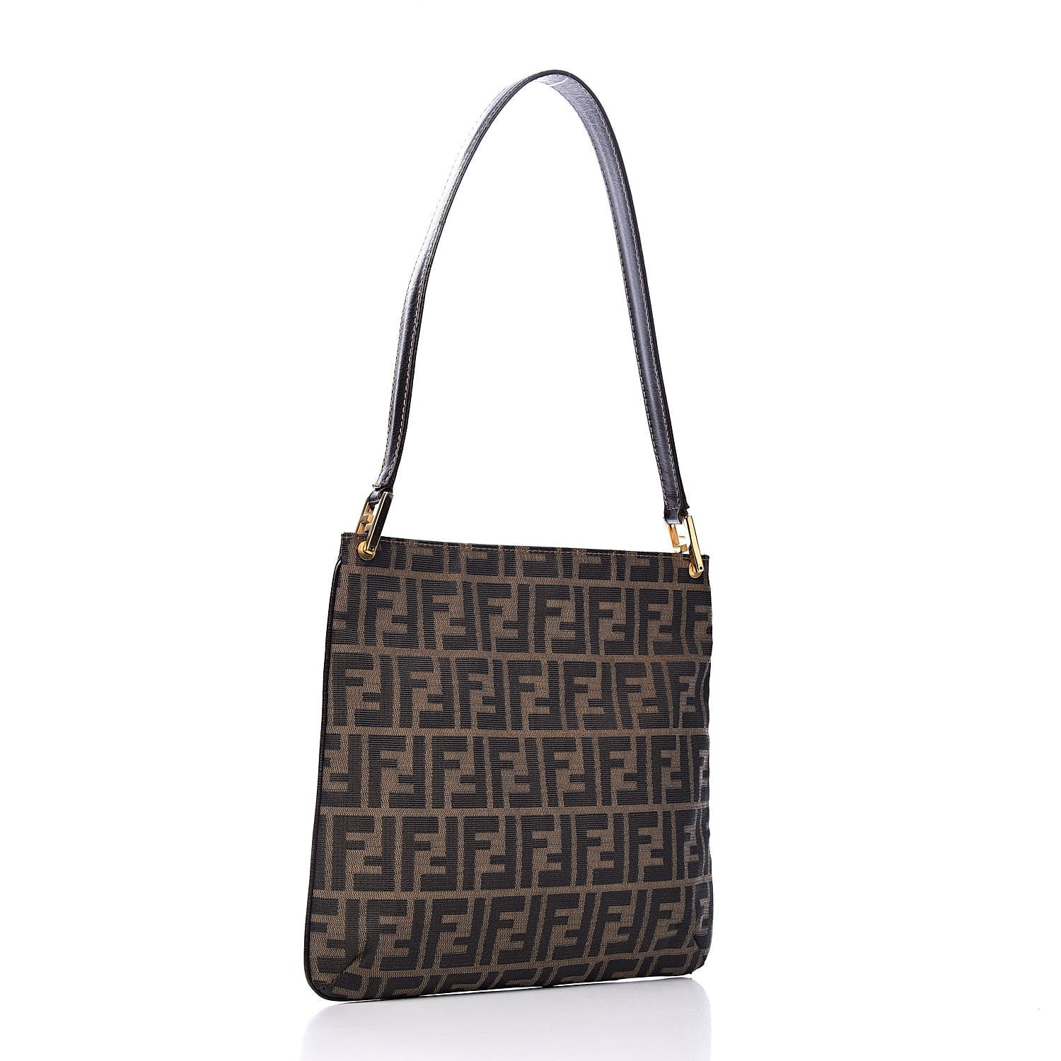 Fendi Zucca Shoulder Bag Tobacco 3 of 10