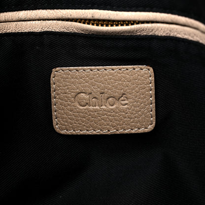 Chloe Calfskin Medium PARATY Barbour Khaki 6 of 15