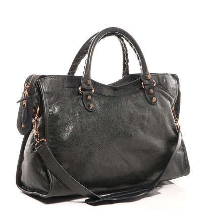 Balenciaga Agneau Giant 12 Rose Gold Hardware City Anthracite 5 of 12