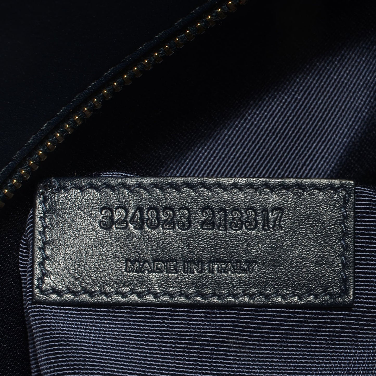 Calfskin Small Sac De Jour Navy