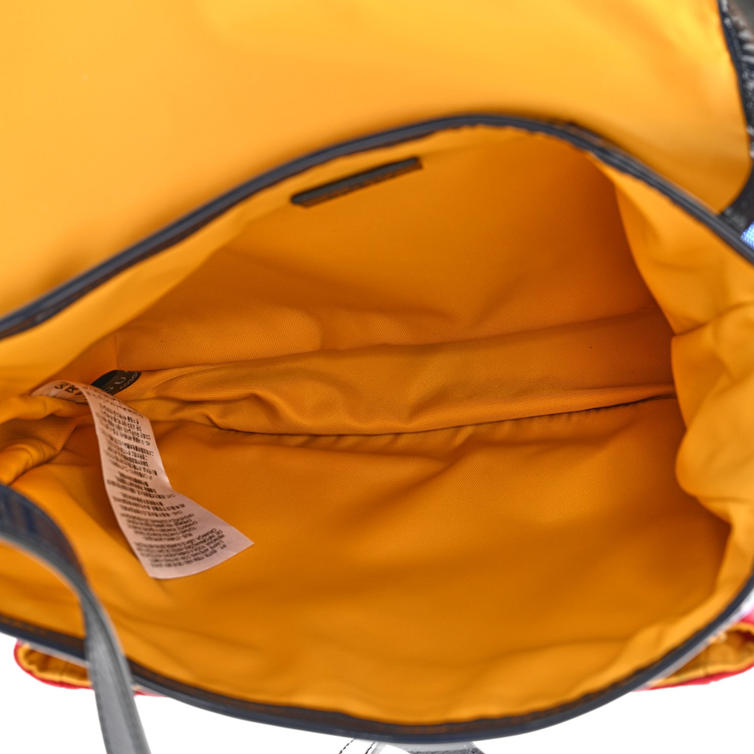 Gucci Monogram GG Childrens Messenger Bag Yellow Blue Red 5 of 10