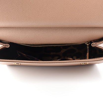 Dolce & Gabbana Dauphine Medium Miss Sicily Satchel Tortora Sand 6 of 13