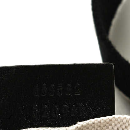 Gucci Calfskin GG Tennis Embossed Belt Bag Black 7 of 13