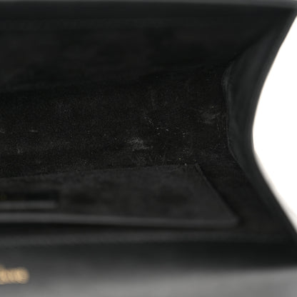Saint Laurent Smooth Calfskin Medium Classic Monogram Kate Tassel Satchel Black 11 of 15