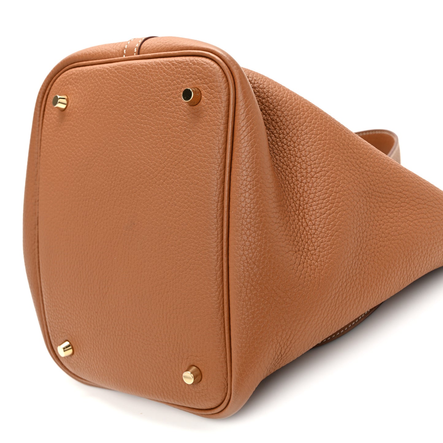 Taurillon Clemence Picotin Lock 22 MM Gold