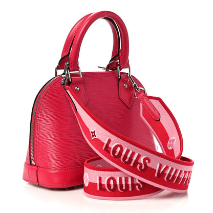 Louis Vuitton Epi Jacquard Alma BB Rose Pondicherry 3 of 12