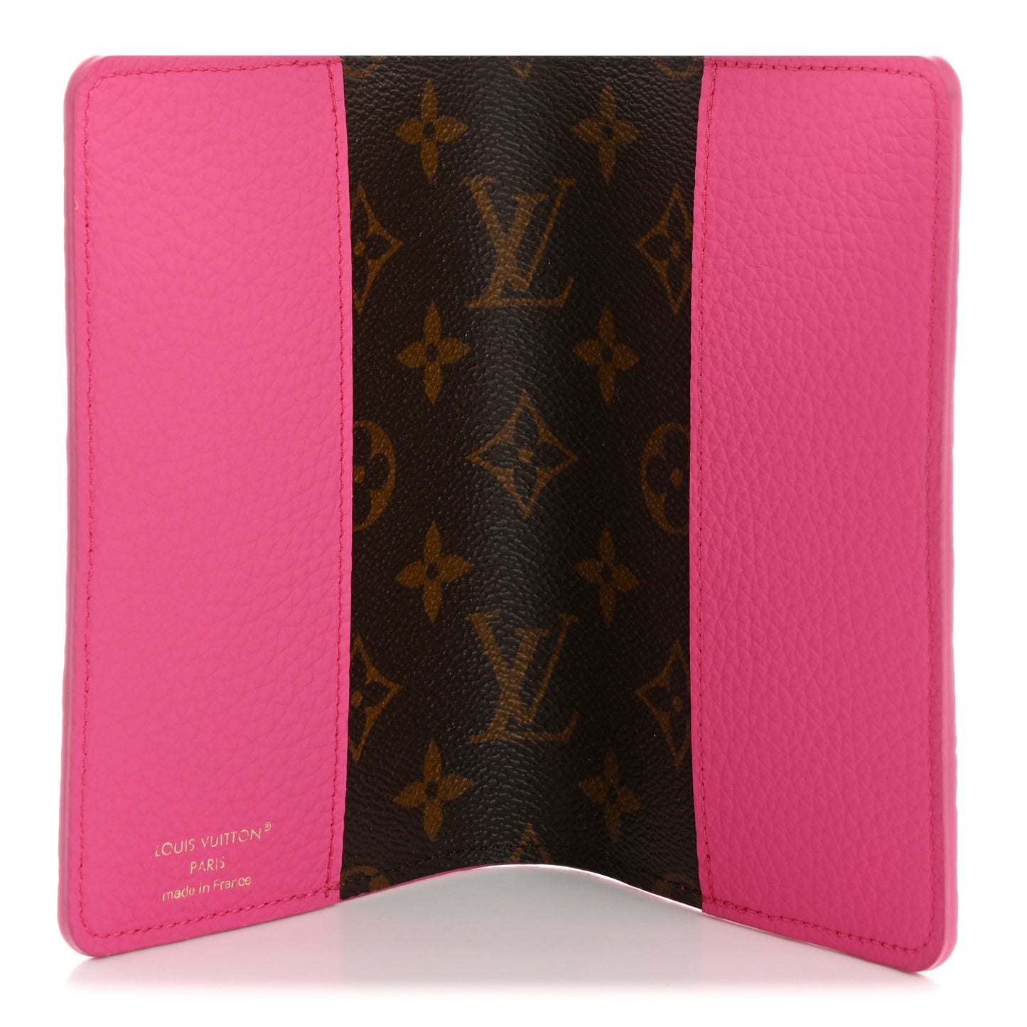 Taurillon Monogram Emily Notebook Cover PM Pink
