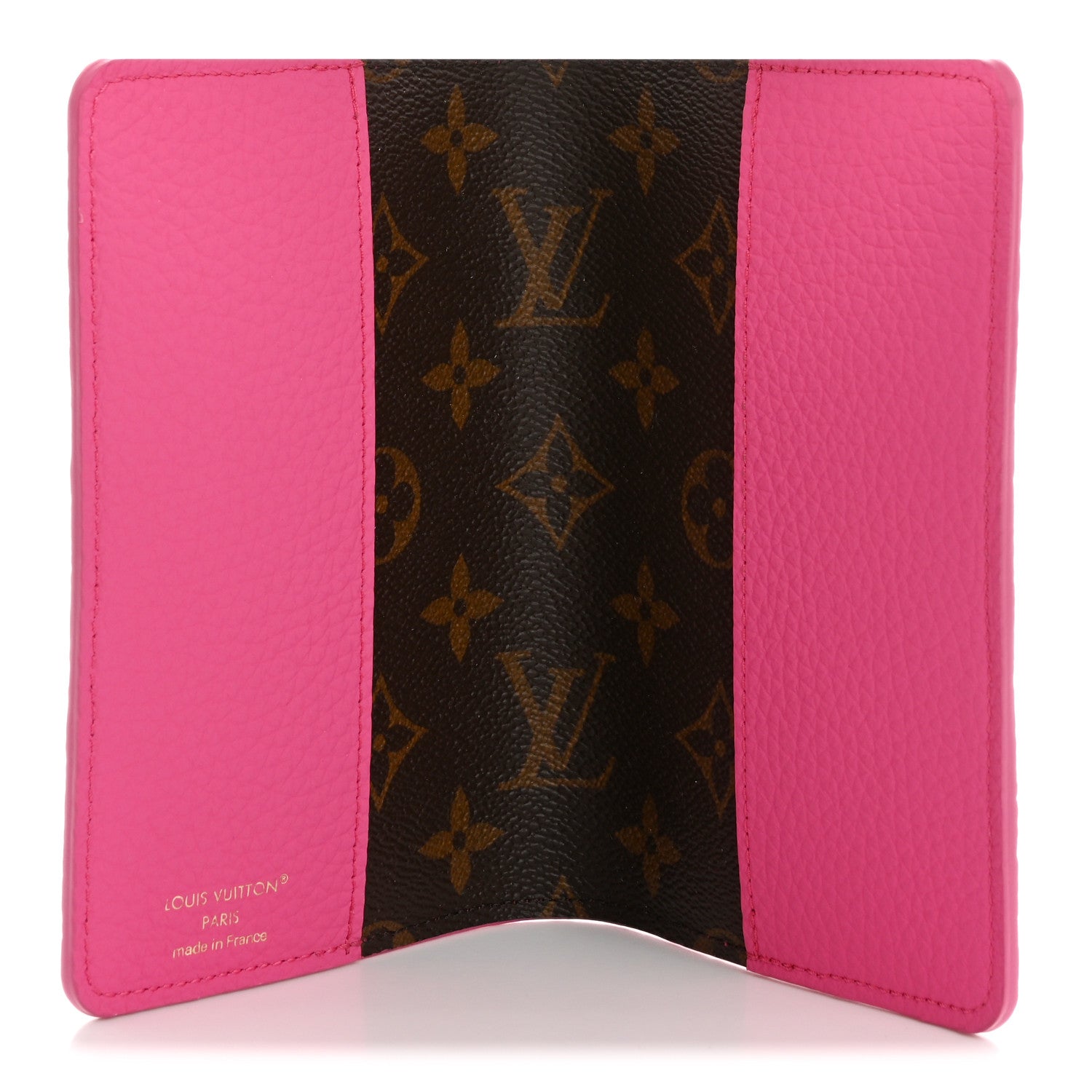 Louis Vuitton Taurillon Monogram Emily Notebook Cover PM Pink 5 of 7