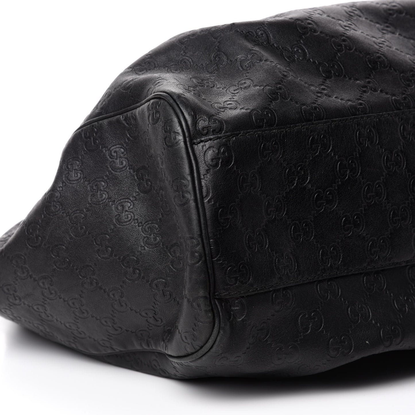 Guccissima Large Sukey Tote Black