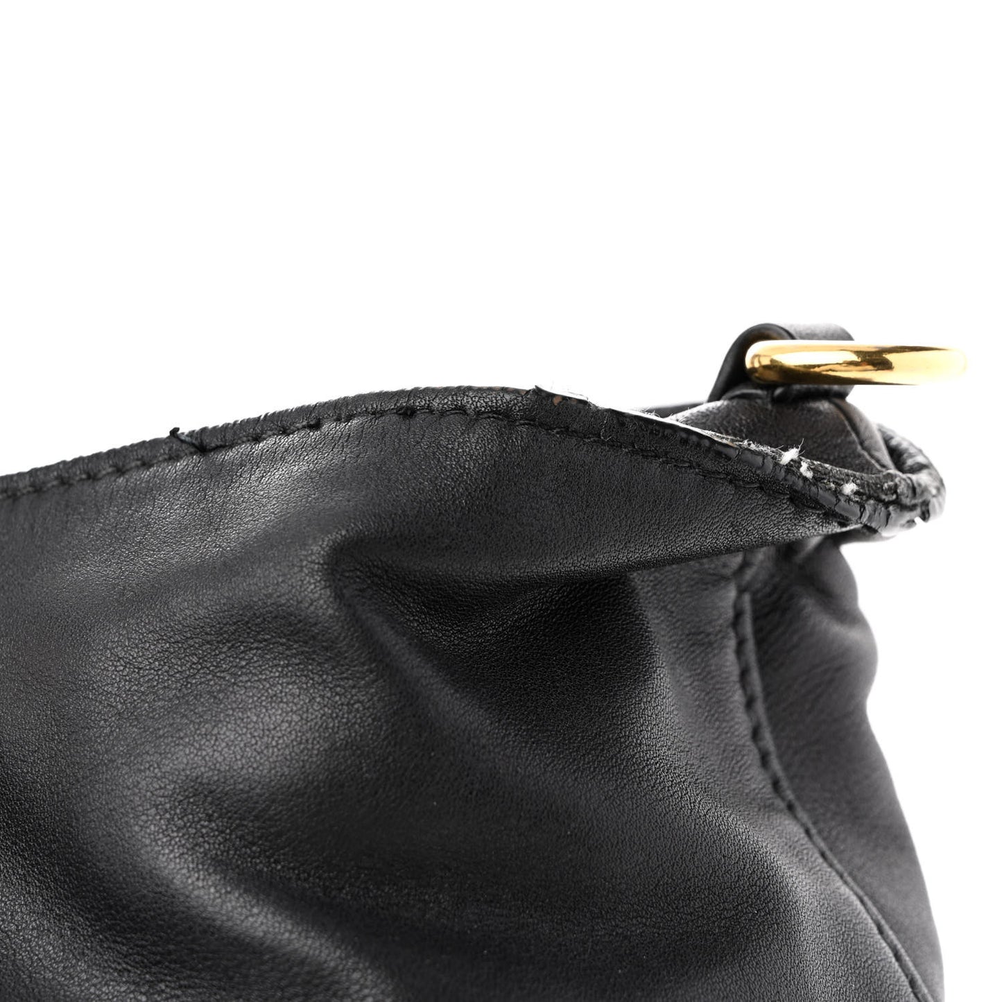 Soft Calfskin Two Way Tote Black