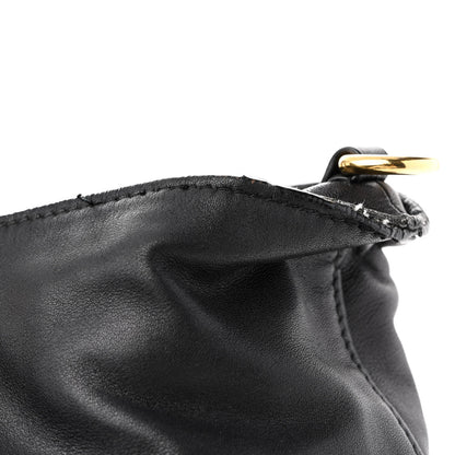 Prada Soft Calfskin Two Way Tote Black 27 of 27