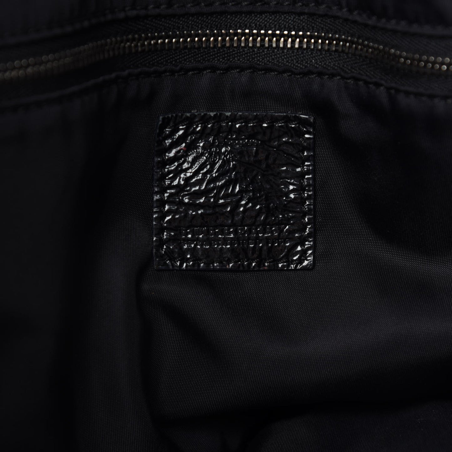 Nylon Beat Check Victoria Tote Black