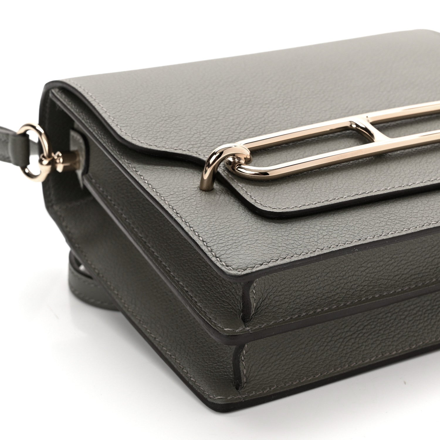 Hermes Evercolor Mini Sac Roulis Gris Meyer 9 of 11