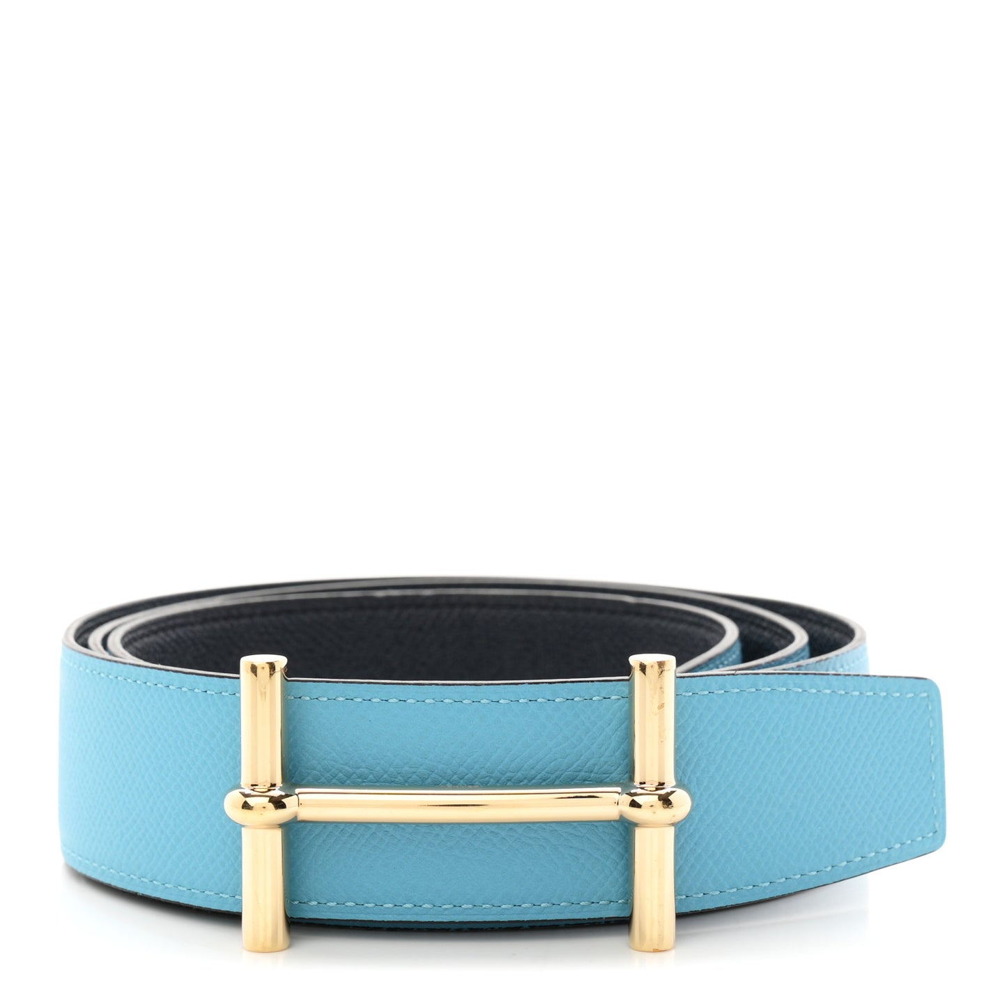 Epsom 32mm H d'Ancre Belt 105 Bleu Du Nord Bleu Indigo