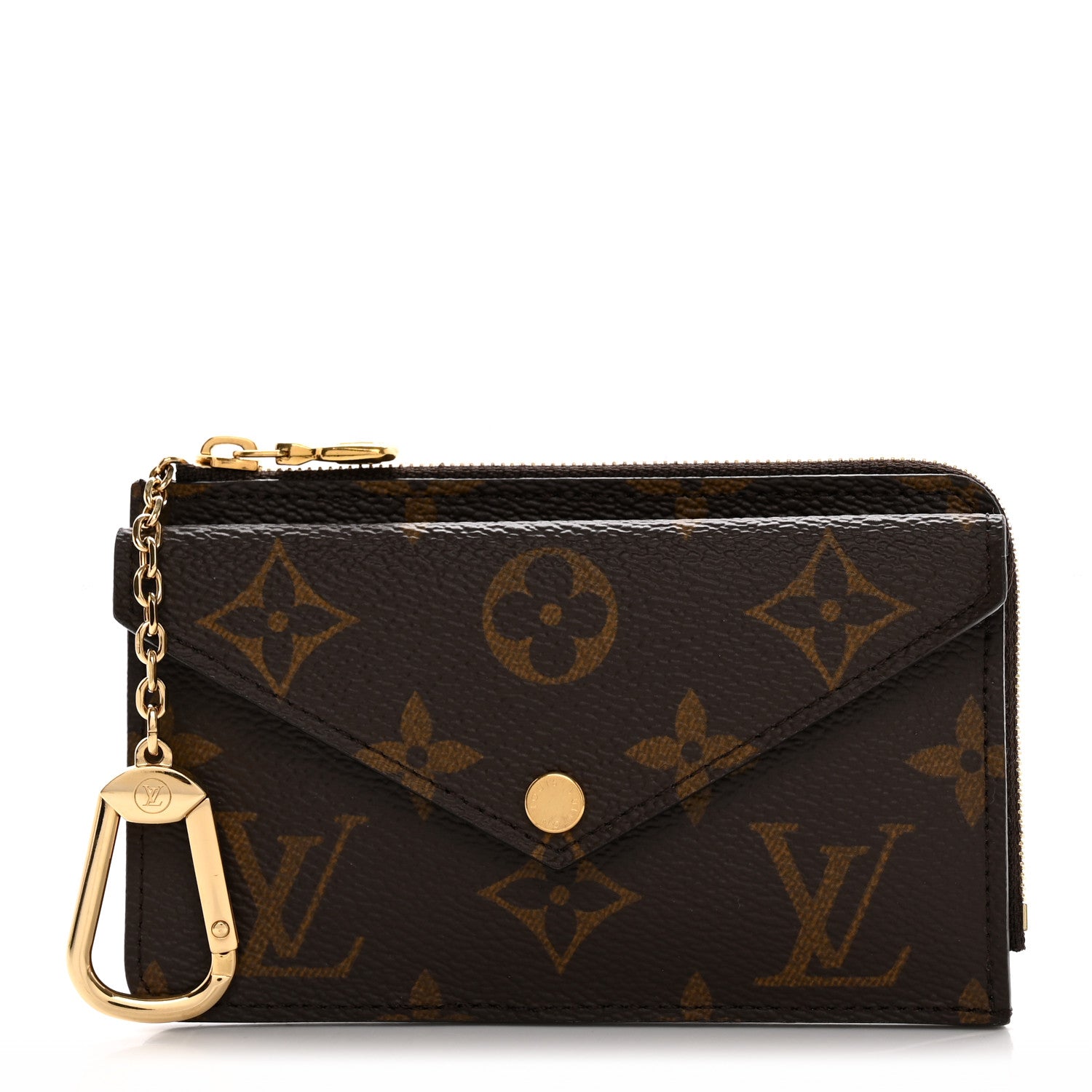Louis Vuitton Monogram Recto Verso Card Holder Black 1 of 9