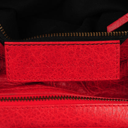 Balenciaga Agneau Classic Hardware Part Time Coquelicot 7 of 8