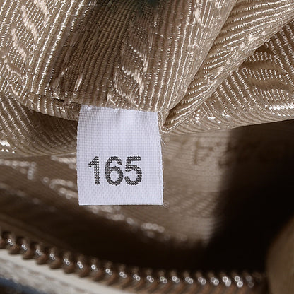 Prada Vitello Daino Braided Tote Bianco 7 of 9