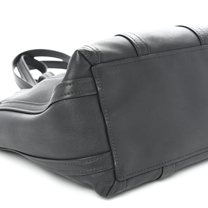 Balenciaga Calfskin Medium Laundry Cabas Tote Gris Fossile 8 of 10