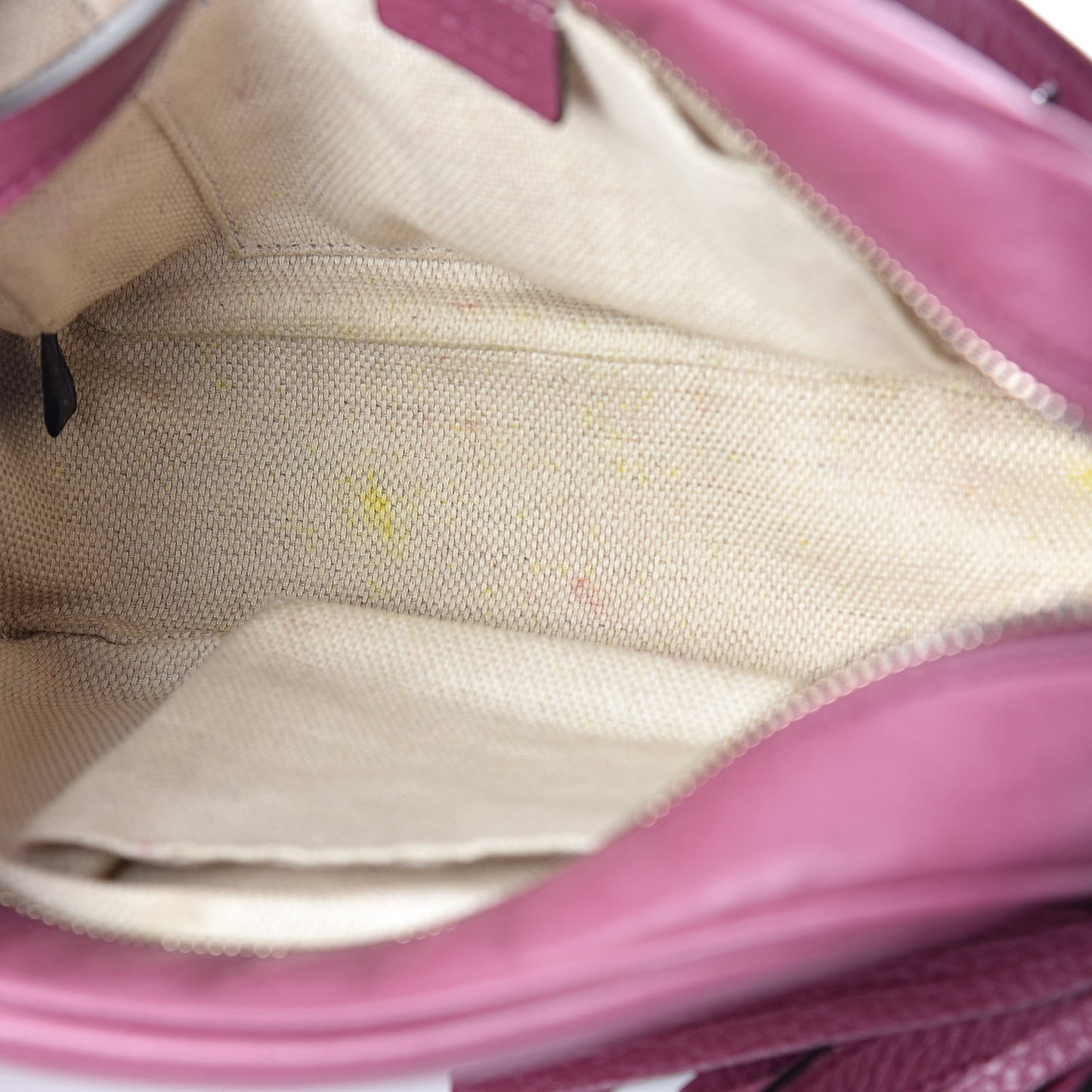 Pebbled Calfskin Small Soho Disco Bag Peonia Flower