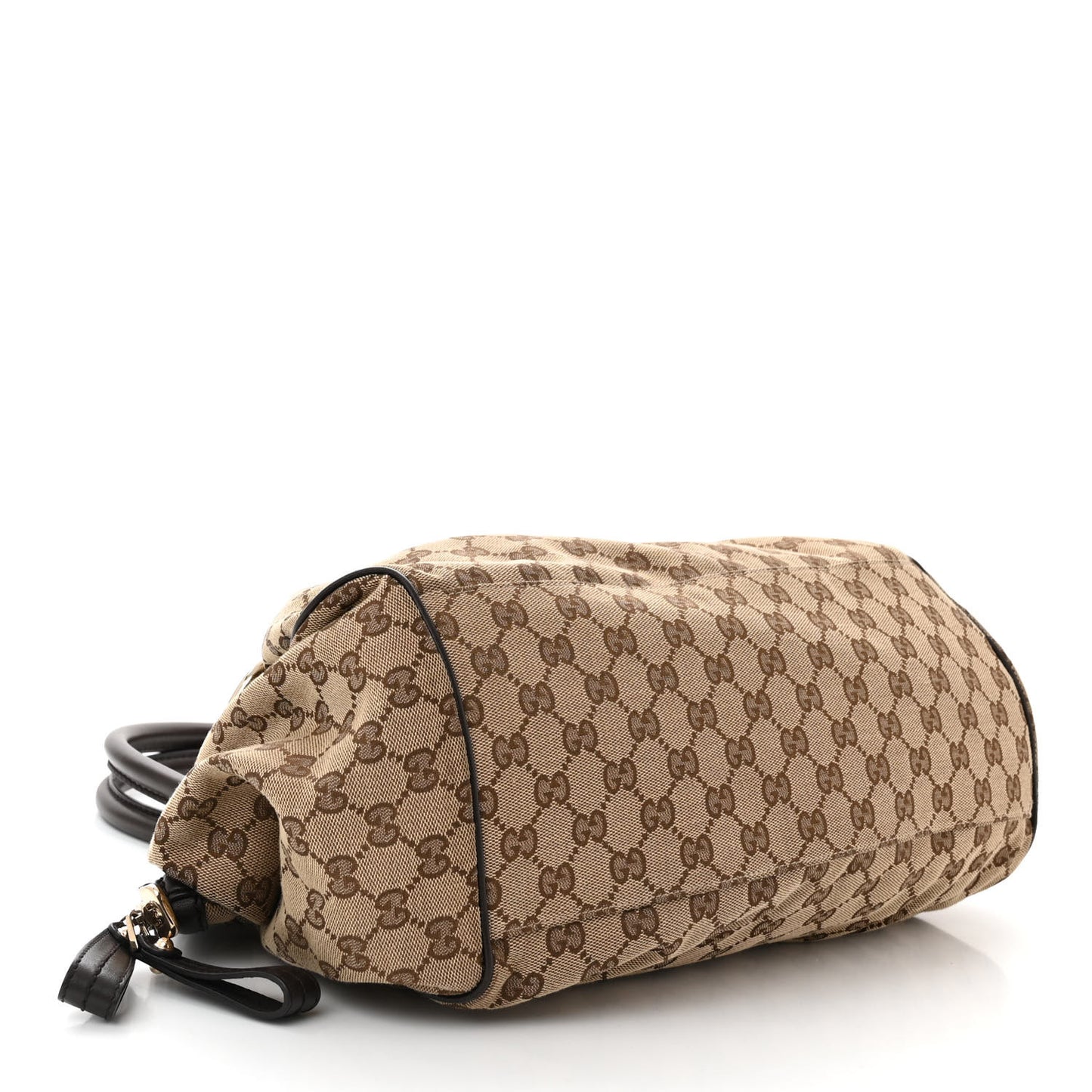 Monogram Medium Sukey Boston Bag Brown