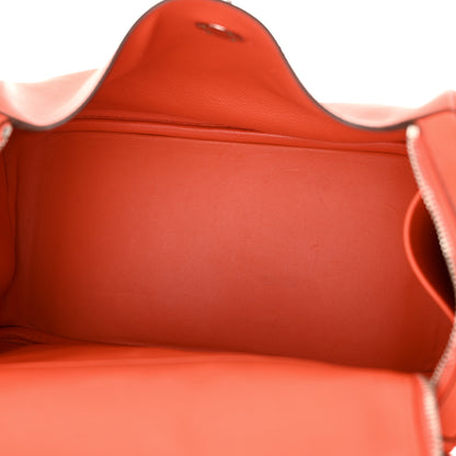 Hermes Evercolor Lindy 30 Orange Poppy 5 of 12