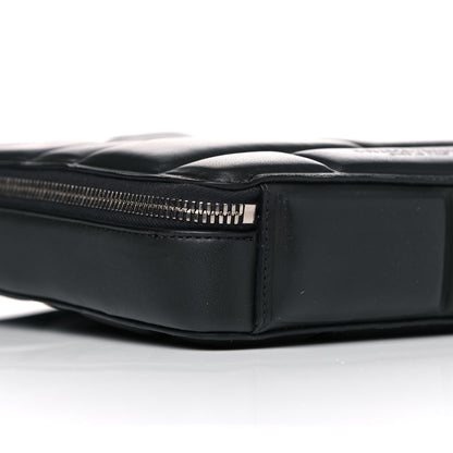 Bottega Veneta Embossed Nappa Crossbody Bag Black 8 of 12