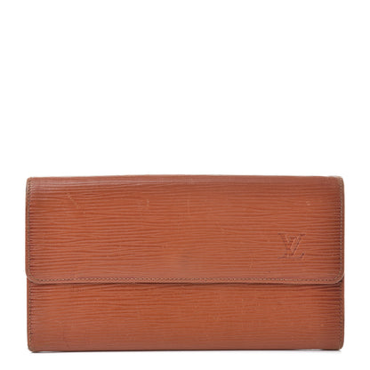 Louis Vuitton Epi Sarah Wallet Kenyan Fawn 1 of 13