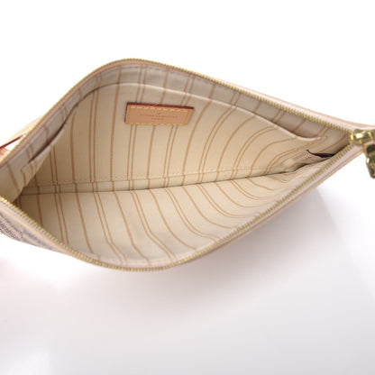 Louis Vuitton Damier Azur Neverfull MM GM Pochette 5 of 8