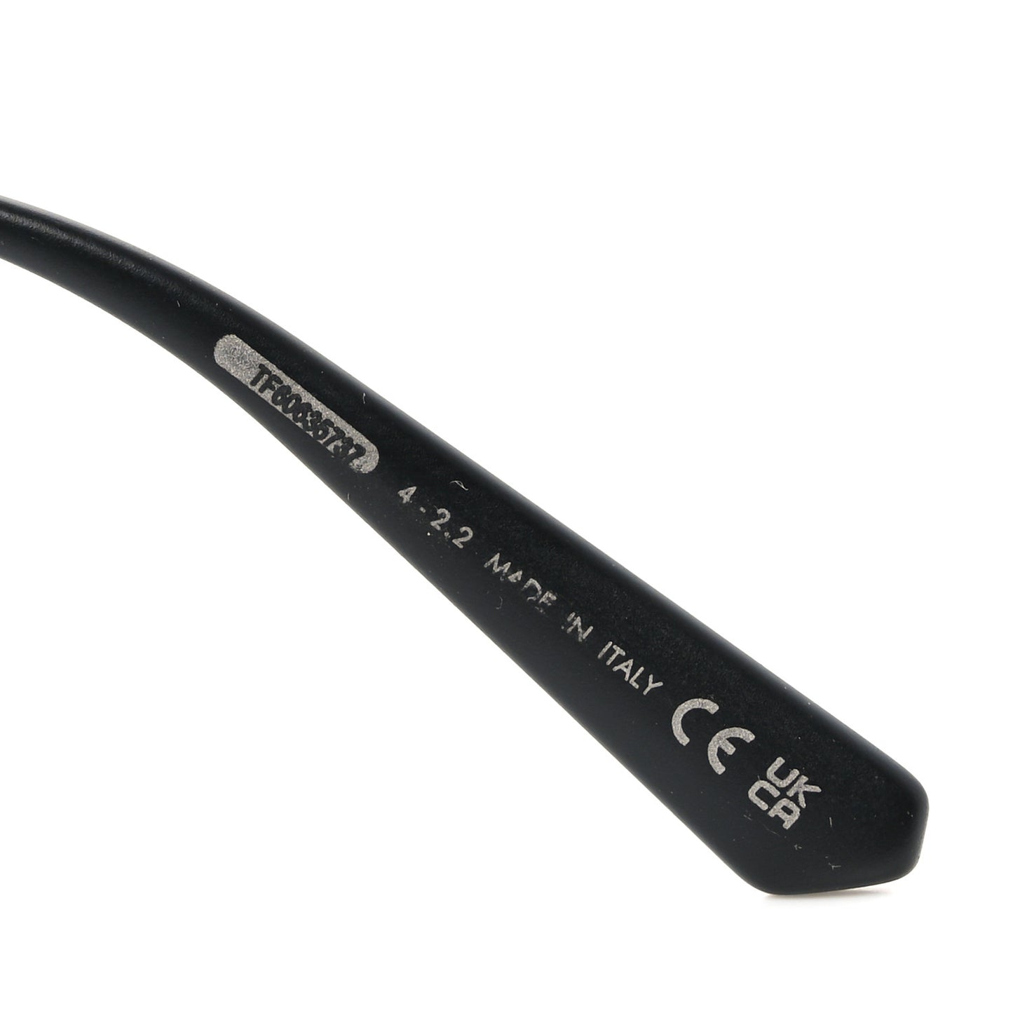 Acetate Monochrome Square 30 Montaigne SU Sunglasses Black