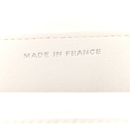 Chanel Lambskin Quilted Coco Bow Wallet On Chain WOC White 9 of 12