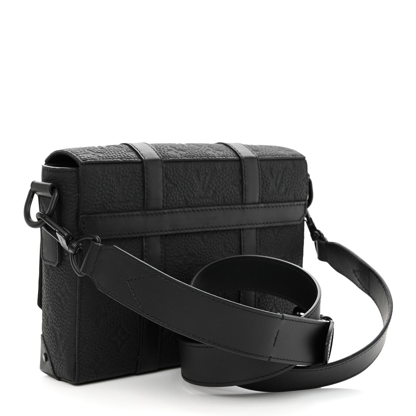 Taurillon Monogram Trunk Messenger Black