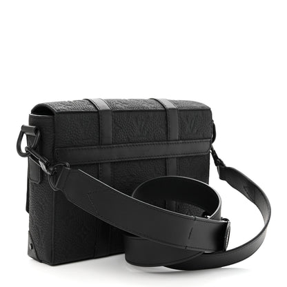 Louis Vuitton Taurillon Monogram Trunk Messenger Black 3 of 10