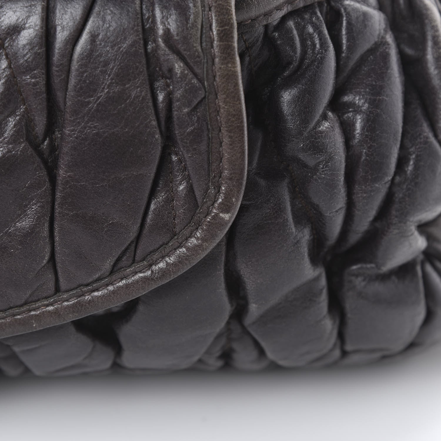 Miu Miu Nappa Matelasse Satchel 19 of 19