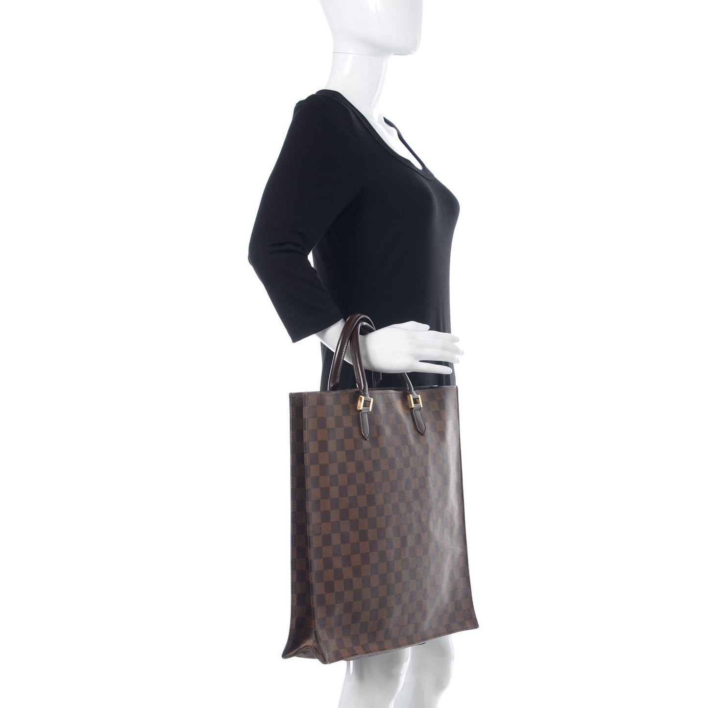 Damier Ebene Sac Plat